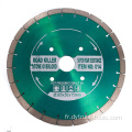 Cutter Circular Saw Blade Élargissement de la tête de coupe de 15 mm pressante 300-455x15 mm Trou en ciment Road Road